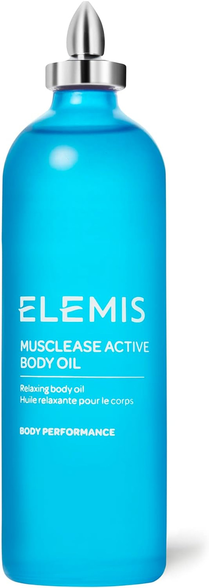 Elemis Musclease Active Body Oil, Relaxing Body Oil Infused With A Powerful Blend Of Extracts To Relieve, Recharge And Soothe, Calming Lotion With Uplifting Fragrance For Soft, Supple Skin, 100Ml