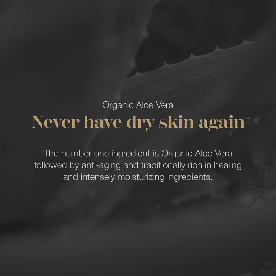 Aloe Vera Body & Face Moisturizer  Fragrance Free Face Cream, Body Cream, Hand Lotion For Dry Skin  1 Large Jar (8 Oz.) & 1 Travel Jar (0.5 Oz.)  Full Body Lotion For Skin Care By Infinitealoe