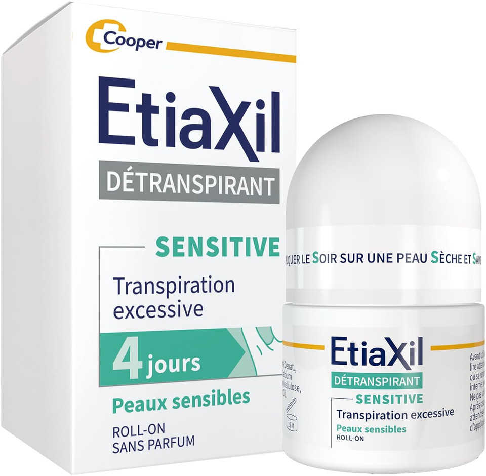 Etiaxil Antiperspirant Armpits Sensitive Skins Roll-On 15ml