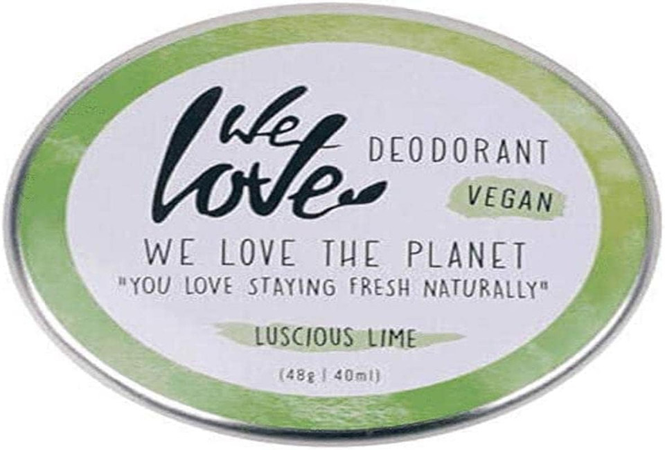We Love The Planet - We Love The Planet Tin Luscious Lime Deodorant Cream - 48g