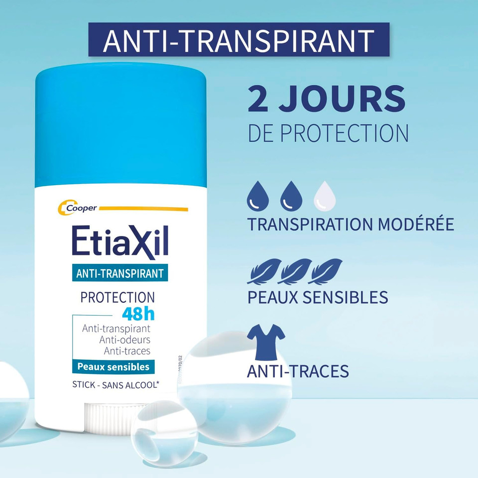 Etiaxil Deodorant Anti-Perspirant 48H Stick 40ml