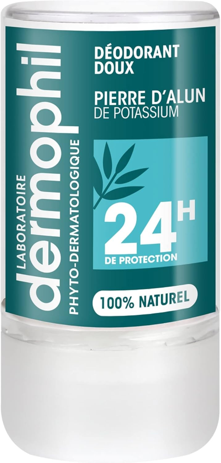 Dermophil Indien Gentle Deodorant Alum Stone 24H 115g