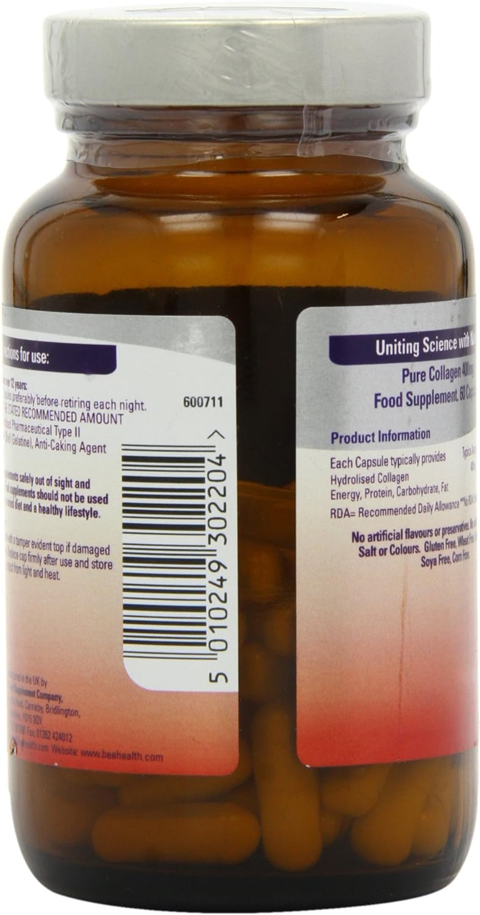 Fsc 400Mg Pure Collagen 60 Capsules