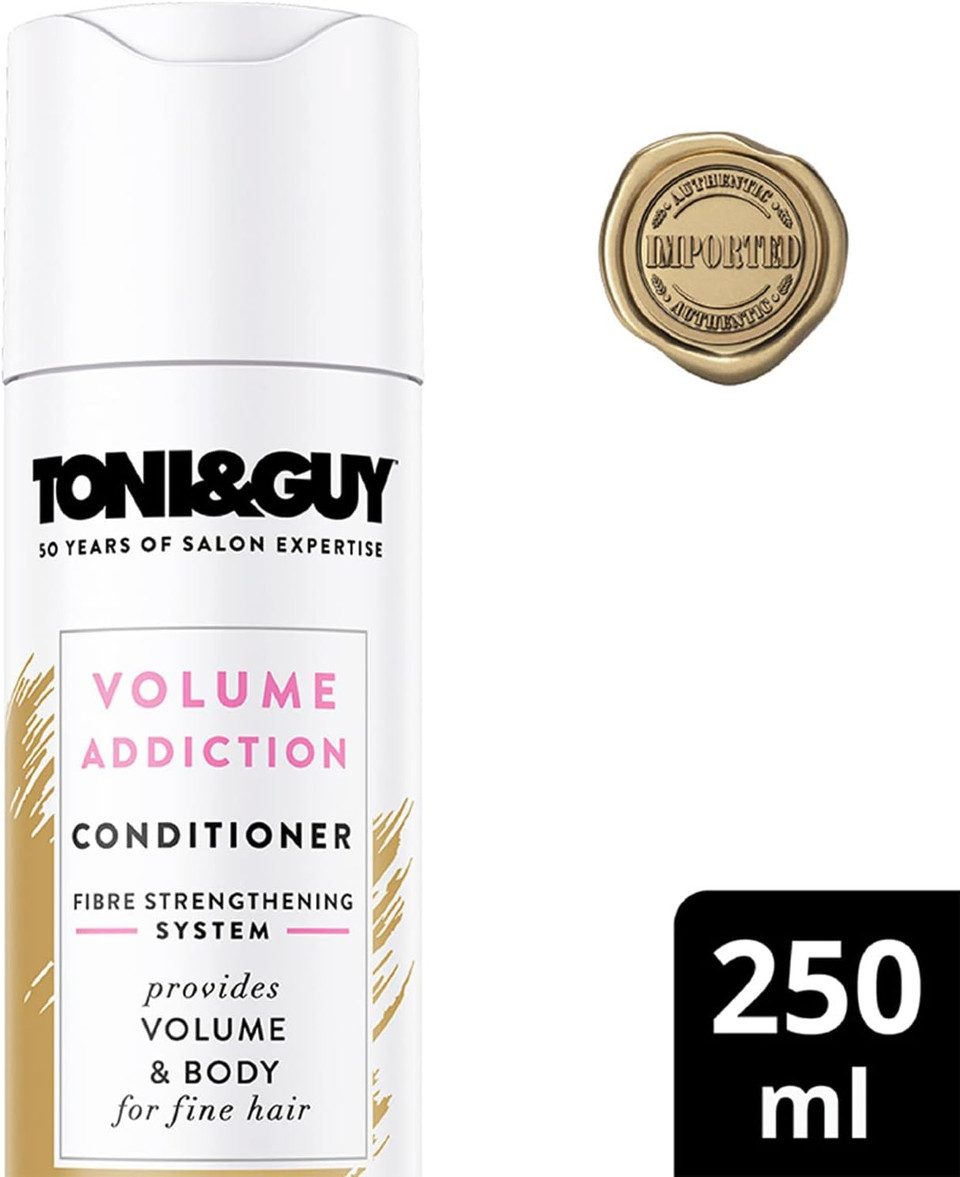 Toni & Guy Volume Addiction Hair Volumising Conditioner for Fine Hair, 250ml