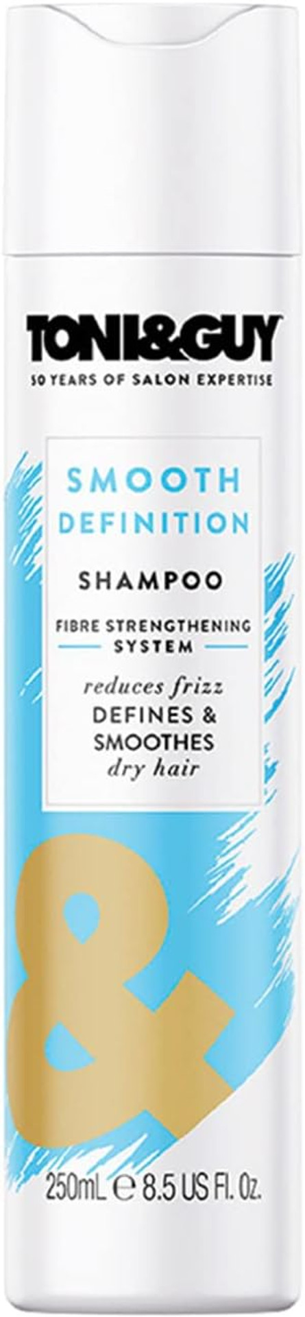 Toni & Guy Smooth Definition Anti-Frizz Shampoo For Dry Hair, 250Ml