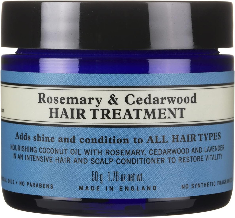 Nealã¢ÂS Yard Remedies | Rosemary And Cedarwood Hair Treatment | Vegan Organic Ingredients | Adds Shine And Condition To All Hair Types | 50G

Size: 50 G (Pack Of 1)