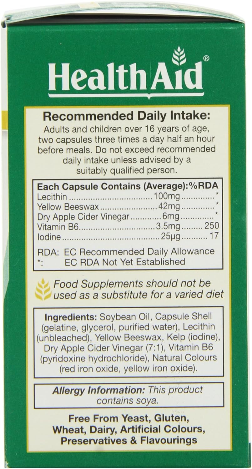 HealthAid Cider Trim - 90 Capsules