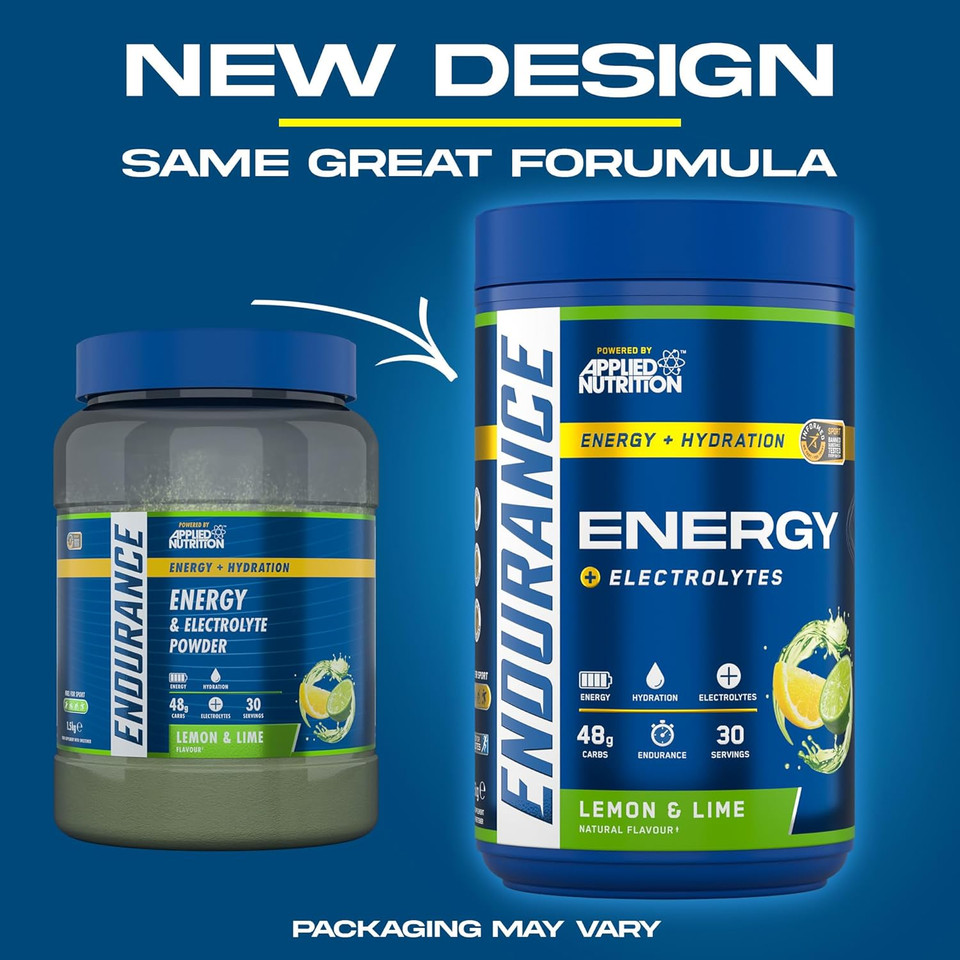 Endurance Energy Drink Powder High in Carbohydrates and Electrolytes Quick Energy for Performance Sports (1.5kg - 30 Servings) (Blackcurrant)