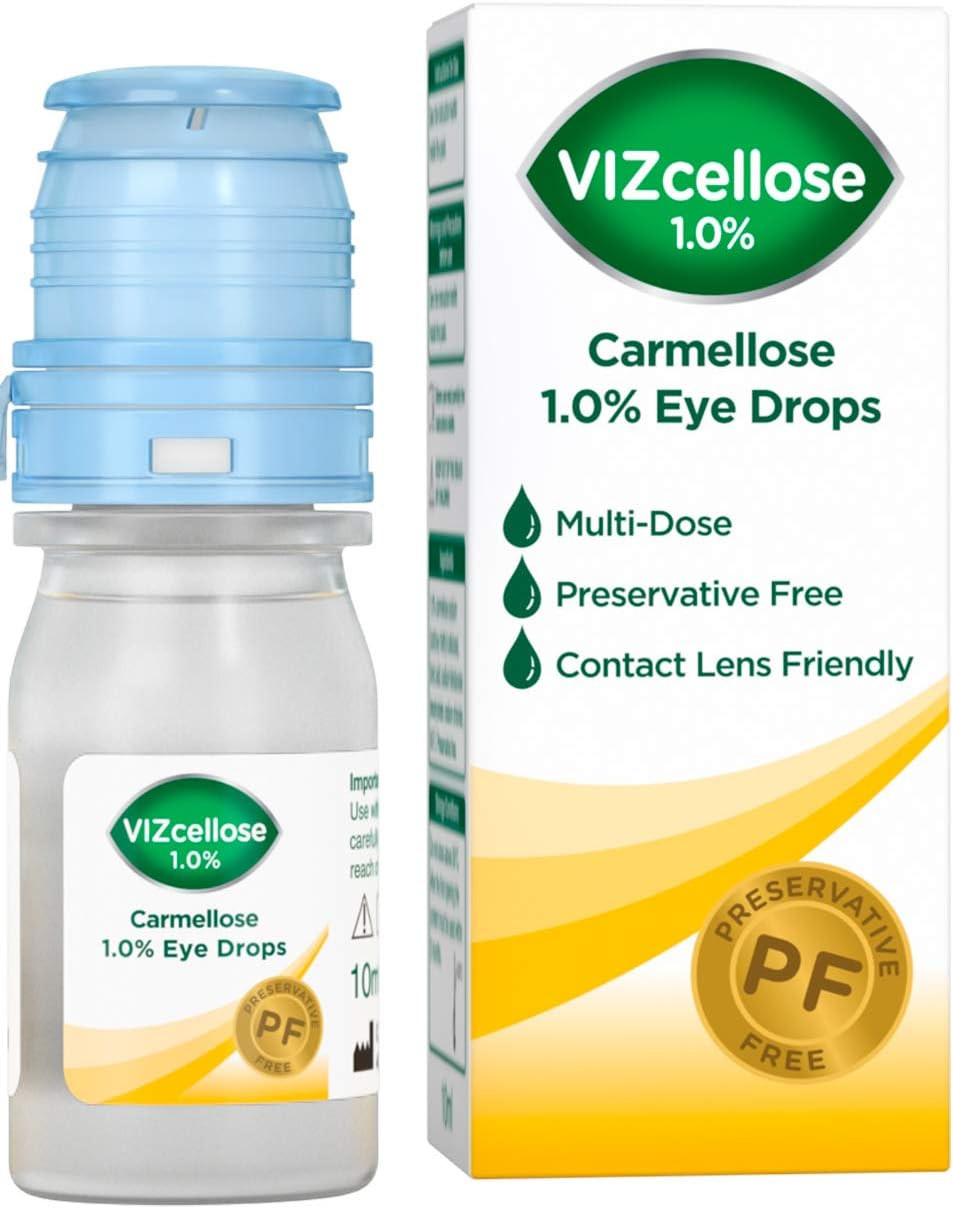 VIZcellose 1.0 Carmellose Eye Drops