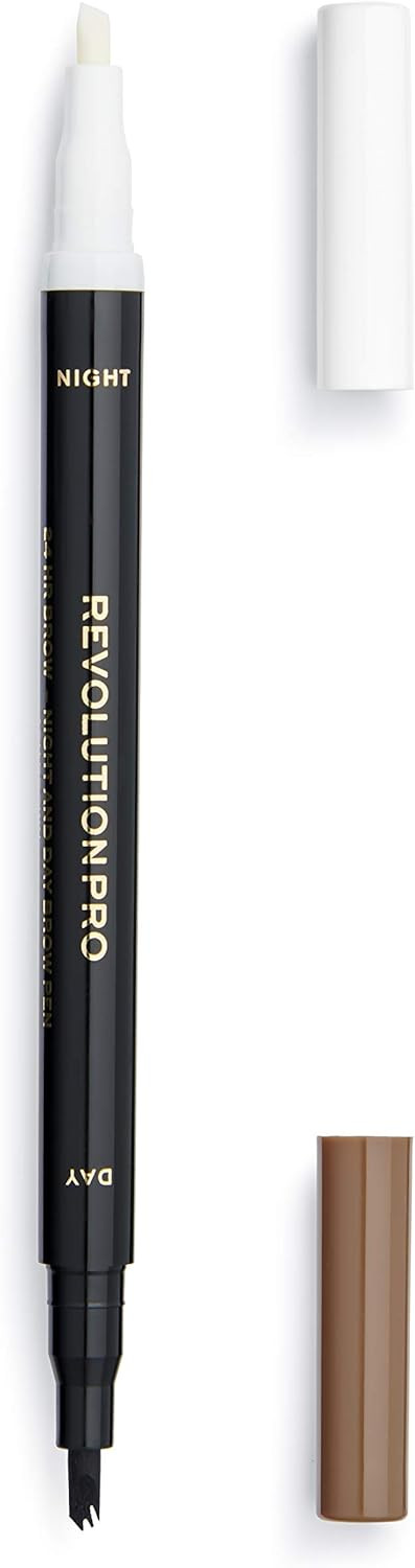 Revolution Beauty London Pro, 24Hr Day And Night, Brow Pen, Ash Brown, 1.6Ml