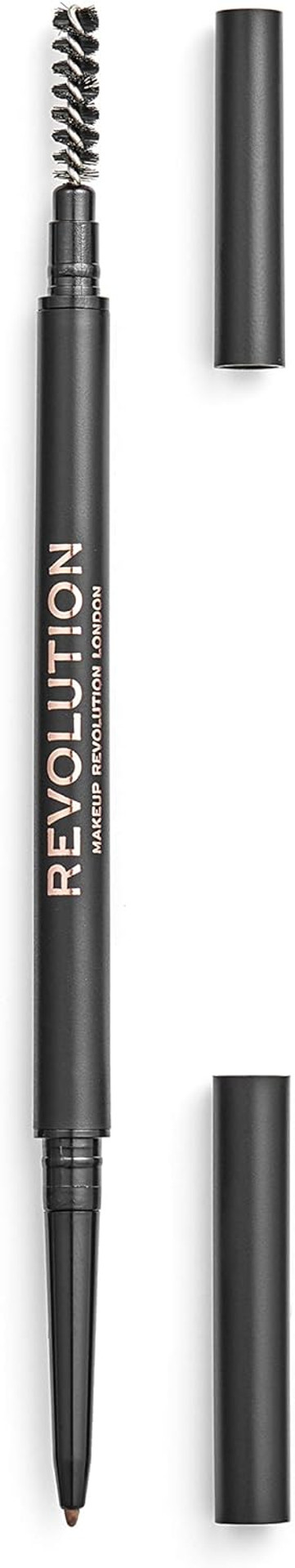 Makeup Revolution Precise Brow Pencil, Double-Ended, Ultra-Fine Pencil Tool, Includes Spoolie, Brown
Color: Light Brown
Size: 1 Count (Pack Of 1)