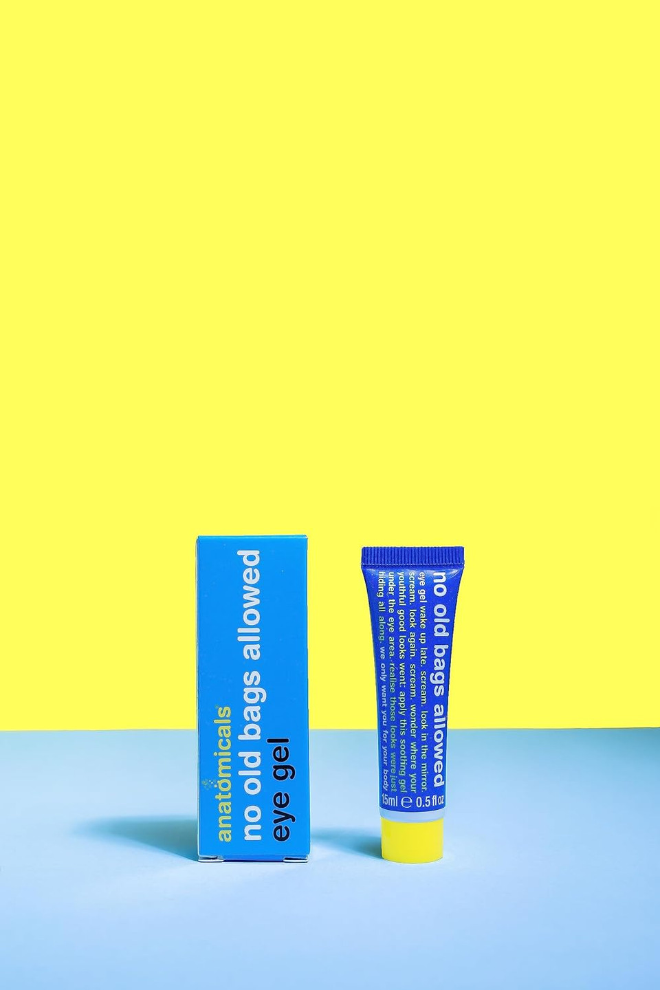 Anatomicals Eye Gel For Dry Eyes - No Old Bags Allowed, Under Eye Gel For Dark Circles And Puffiness 3 Pack