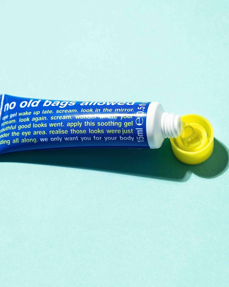 Anatomicals Eye Gel For Dry Eyes - No Old Bags Allowed, Under Eye Gel For Dark Circles And Puffiness 3 Pack