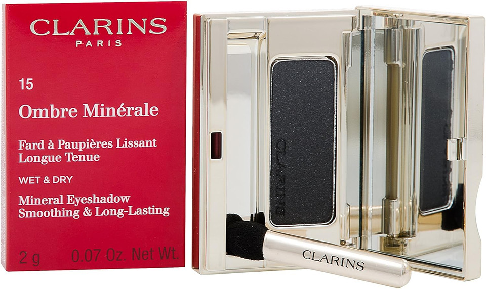 Clarins Ombre Minerale Eyeshadow 15 Black Sparkle