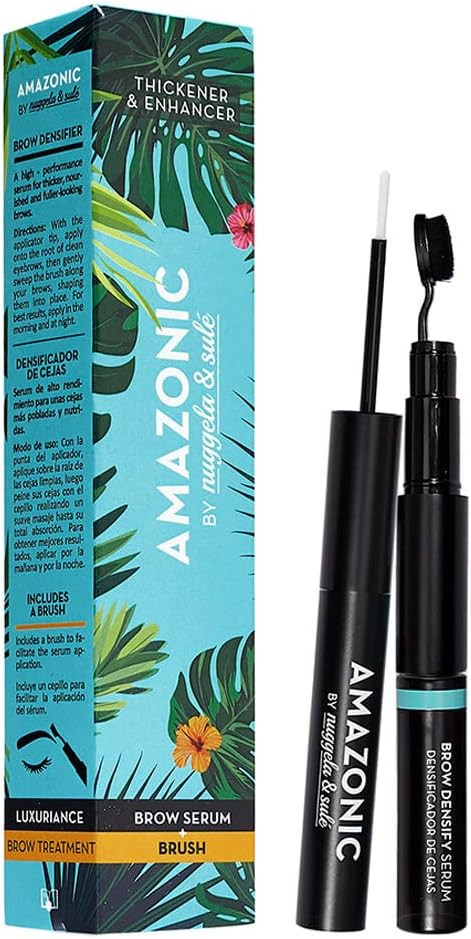 Nuggela & Sulã£Â© Amazonic Eyebrow Densifier Serum 2,5Ml + Brush. - A Powerful Formula With Natural Ingredients. Increases The Density And Thickness Of Eyebrows