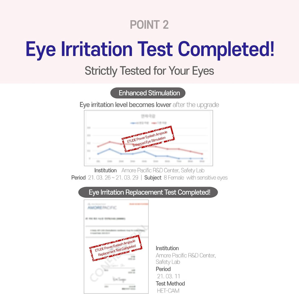 Etude House Power Eyelash Ampoule 6G | Easy And Comfortable Daily Eyelashes Serum | Appearance Of Longer, Thicker Looking Lashes | K-Beauty