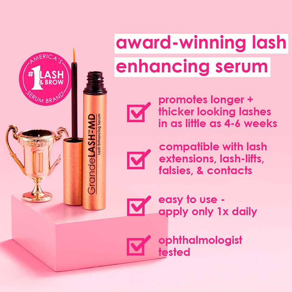 Grande Cosmetics Grande Cosmetics Grandelash-Md Lash Enhancing Serum, 4Ml, Gn1004R

Size: 4 Ml (Pack Of 1)
