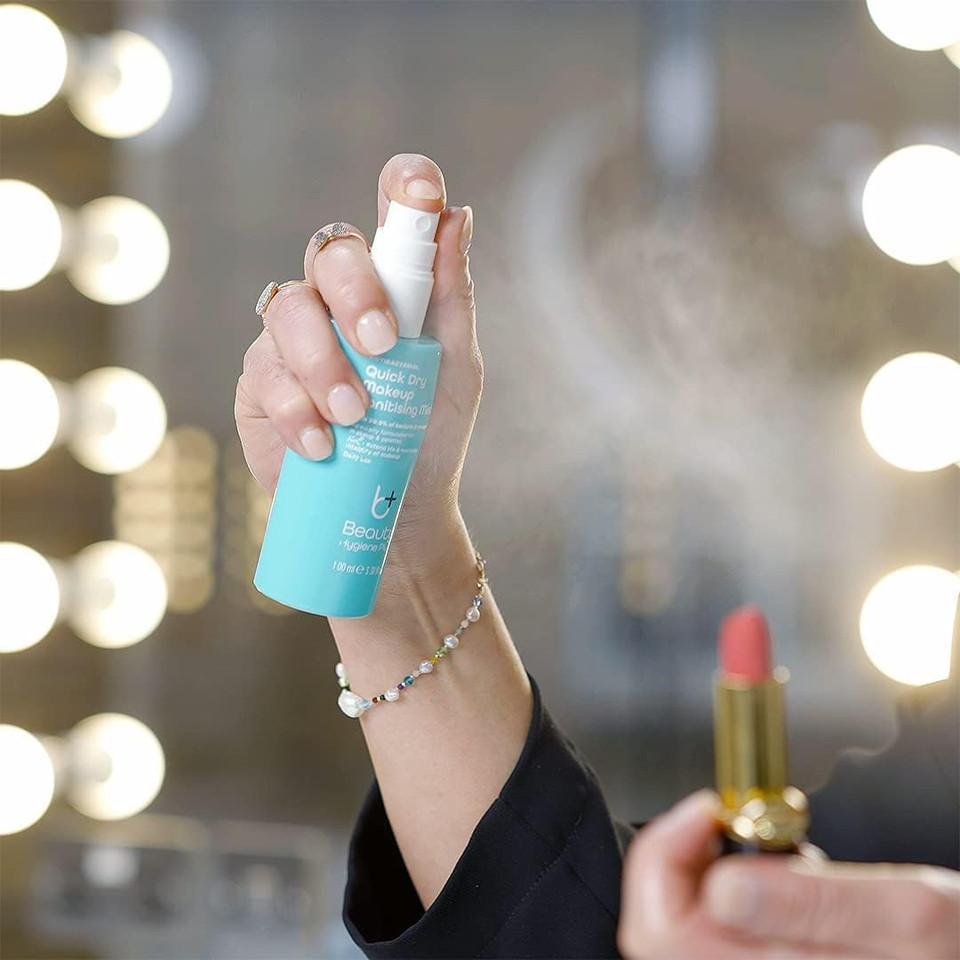 Beauty Hygiene Plus Makeup Sanitising Mist Quick Dry Antibacterial & Antiviral 100ml