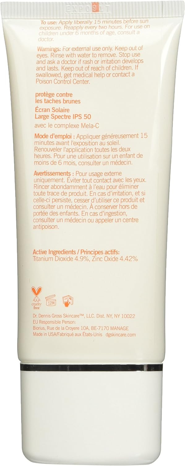 Dr. Dennis Gross Skincare Dark Spot Sun Defense Sunscreen Spf 50 1.7Oz (50Ml)