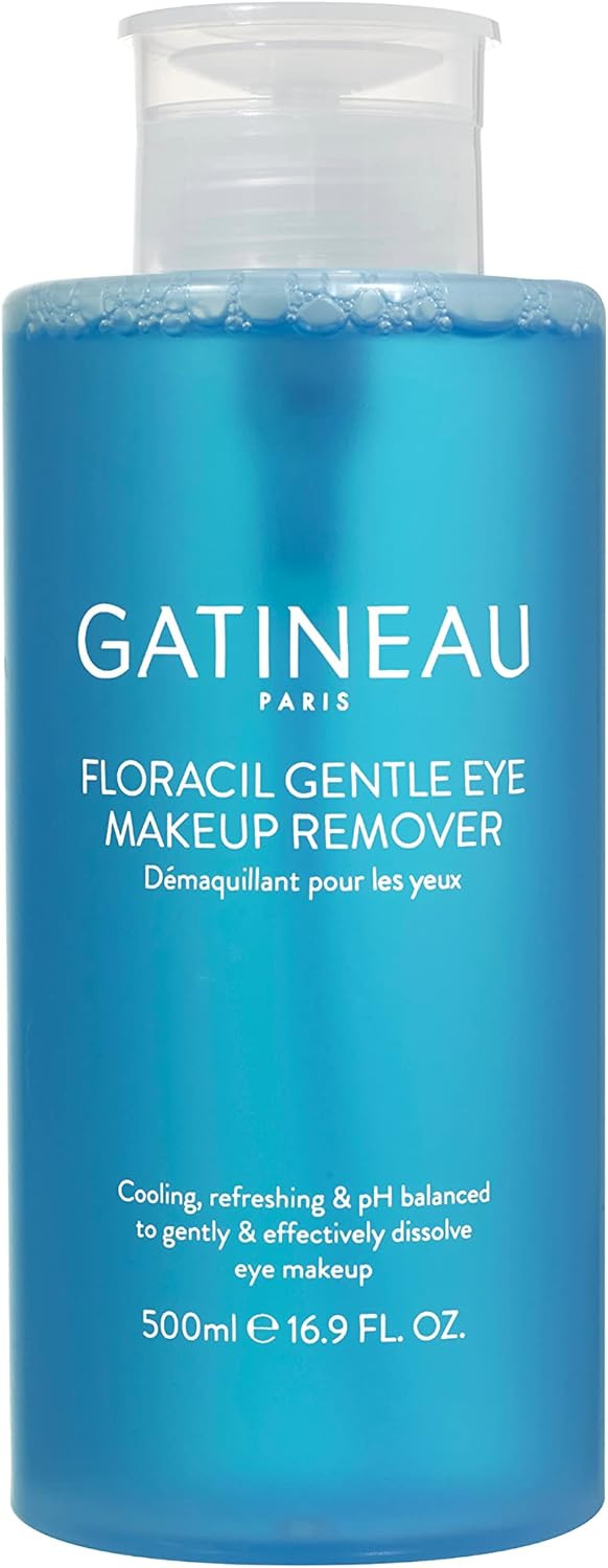 Gatineau - Floracil Original Gentle Eye Make-up Remover (500ml), Non-Oily & Non-Drying, Refreshing Tired Eyes