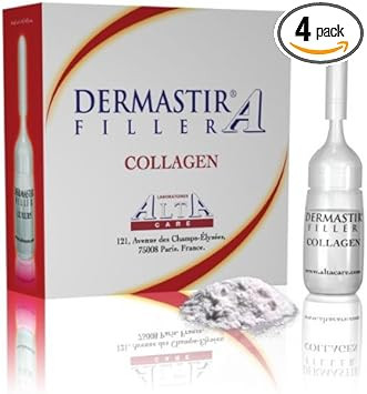 Dermastir Collagen powder, antiage fill wrinkles and fine lines, 4ml x 4