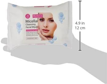 Beauty Formulas Micellar Cleaning Facial 25 Wipes