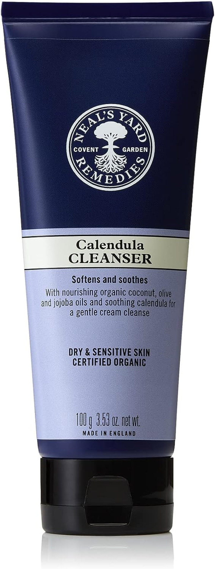 Neal'S Yard Remedies | Calendula Cleanser | Vegan | Gifts For Women | Gentle Cream Cleanser With Coconut, Olive & Jojoba Oil For Dry & Sensitive Skin | 100G Neal'S Yard Remedies | Calendula Cleanser | Vegan | Gifts For Women | Gentle Cream Cleanser With Coconut, Olive & Jojoba Oil For Dry & Sensitive Skin | 100G