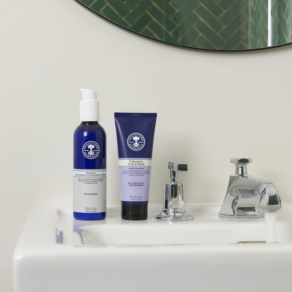 Neal'S Yard Remedies | Calendula Cleanser | Vegan | Gifts For Women | Gentle Cream Cleanser With Coconut, Olive & Jojoba Oil For Dry & Sensitive Skin | 100G Neal'S Yard Remedies | Calendula Cleanser | Vegan | Gifts For Women | Gentle Cream Cleanser With Coconut, Olive & Jojoba Oil For Dry & Sensitive Skin | 100G