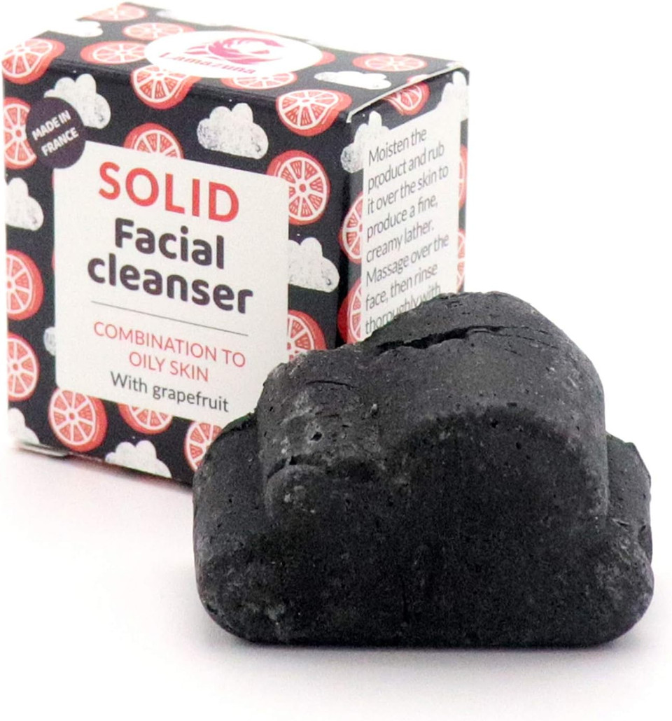 Lamazuna Solid Facial Cleanser - Combination/Oily Skin (Grapefruit)