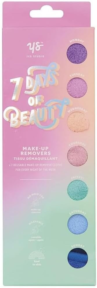 Yes Studio 7 Days Of Beauty Reusable Make-up Remover Cloths