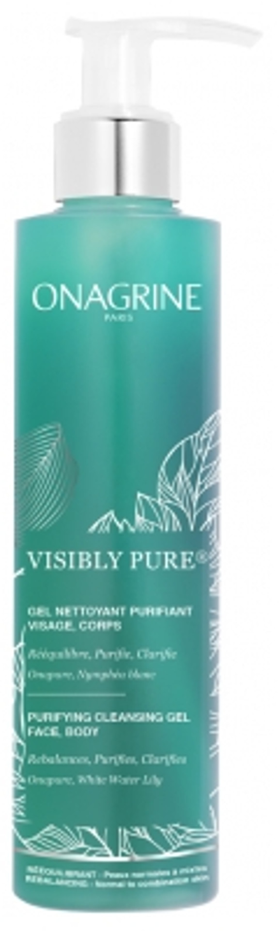 Onagrine Visibly Pure Purifying Cleansing Gel 200Ml