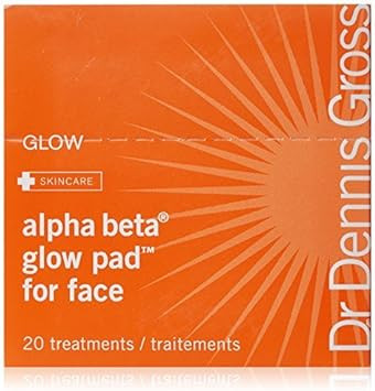 Dr. Dennis Gross Alpha Beta Glow Pads For Face For Unisex 20 Pc Pads