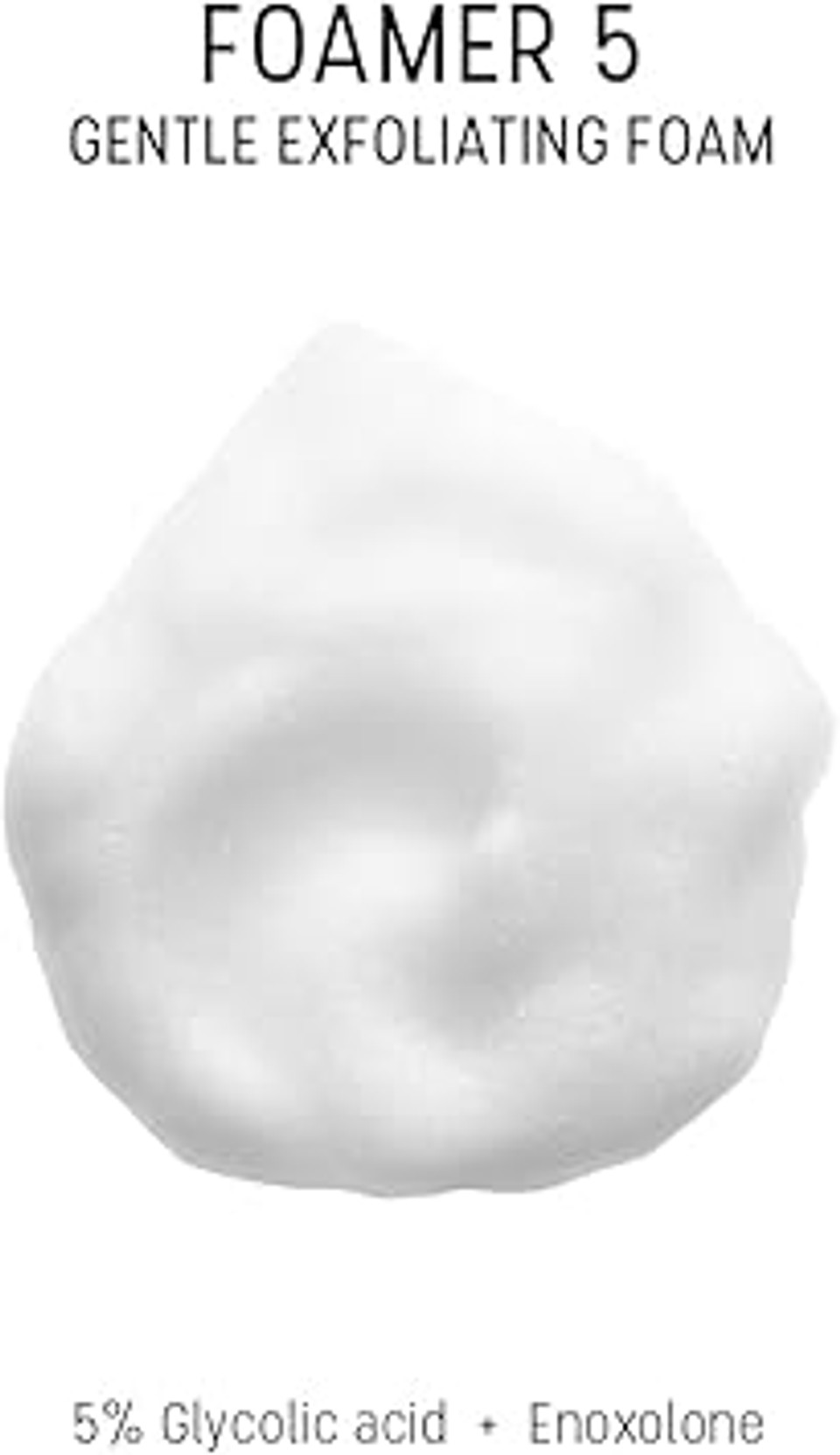 Dermaceutic Foamer 5 - Gentle foaming cleanser - Brightening face wash - Exfoliating cleanser for a clear and bright complexion - 100ml