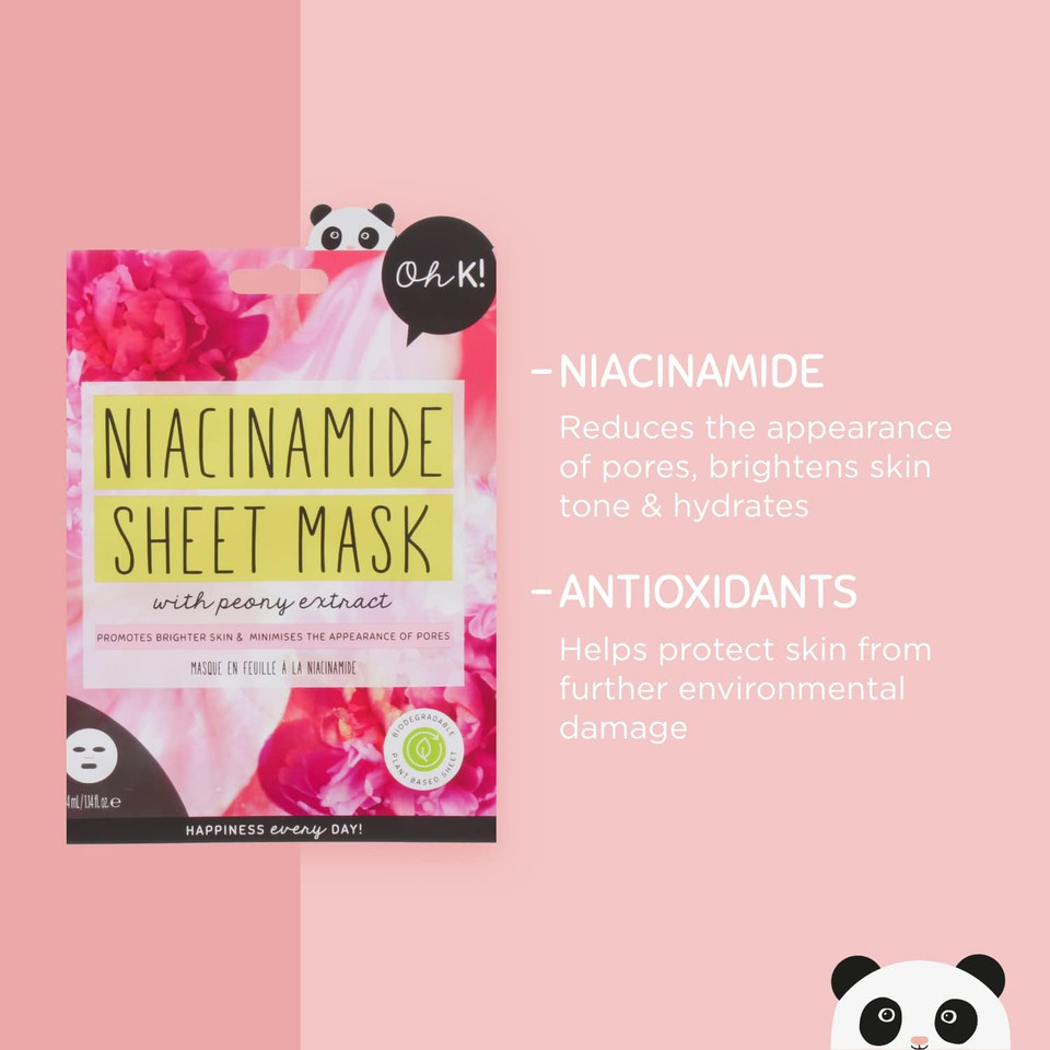 Oh K! 40Ml Sheet Mask Rejuvenating Niacinamide 09/24