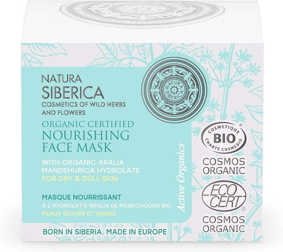 Natura Siberica Organic Certified Dry & Dull Skin, Nourishing Face Mask