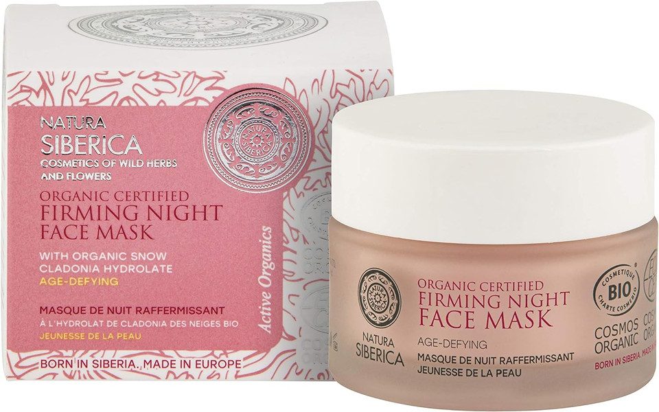 Natura Siberica Organic Certified Age-Defying, Firming Night Face Mask