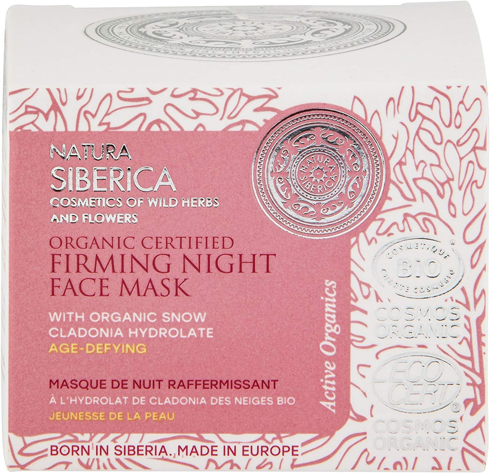 Natura Siberica Organic Certified Age-Defying, Firming Night Face Mask