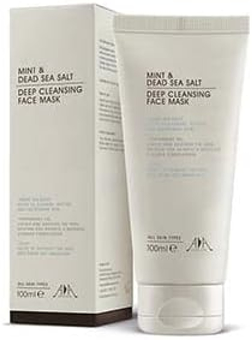 AA Skincare Mint & Dead Sea Salt Deep Cleansing Clay Face Mask Tube 100ml