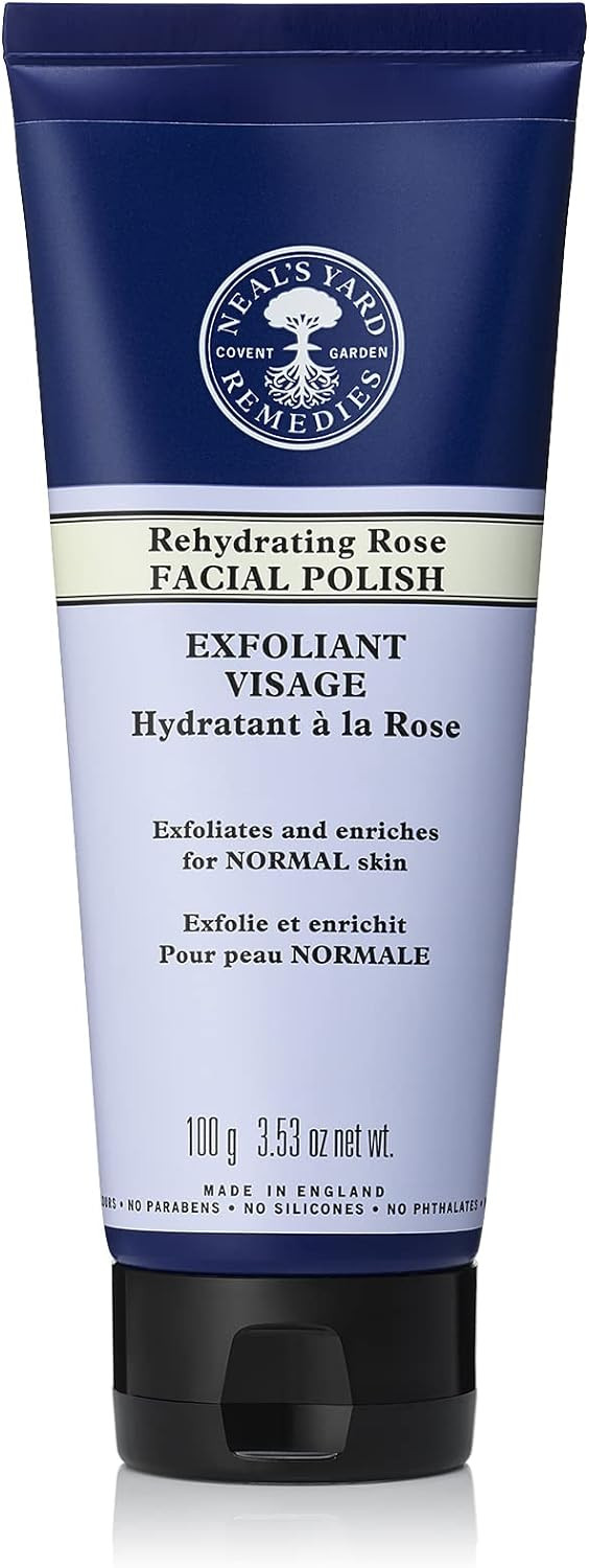 Neal'S Yard Remedies Rose Facial Polish | Feel Deeply Cleansed From Everyday Impurities | 100G