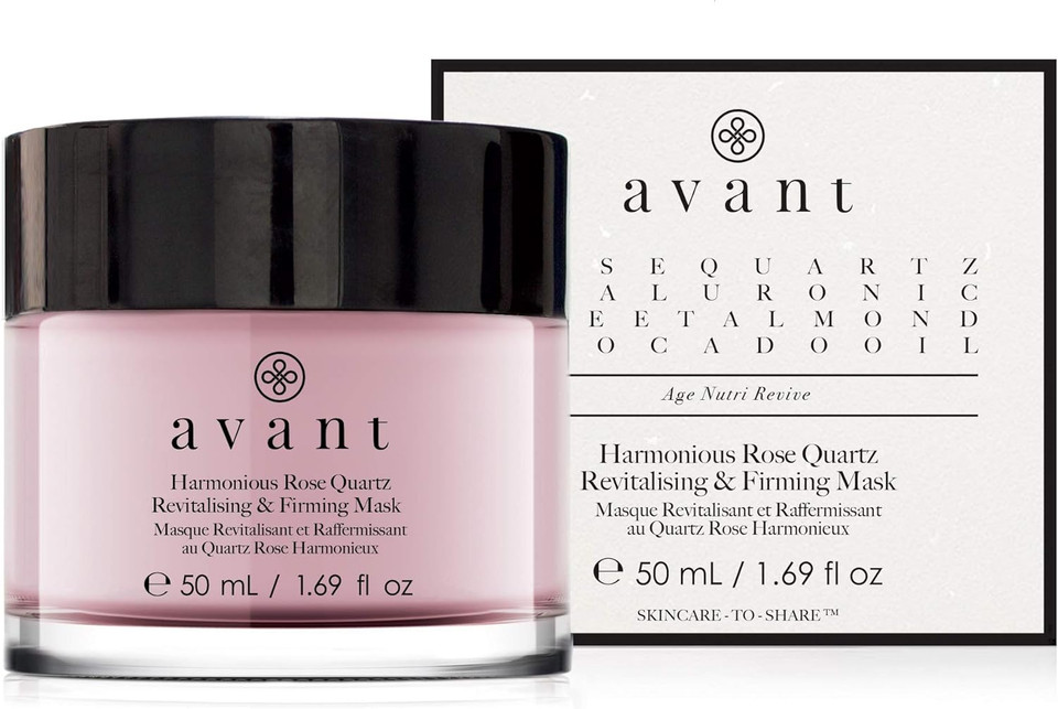 Avant | Beauty Sleeping Mask | Improves Radiance, Firms and Revitalises | Harmonious Quartz Revitalising Firming Mask | 50 ml