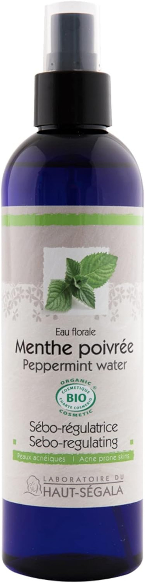 Laboratoire du Haut-Segala Organic Peppermint Flower Water Spray, 250 ml