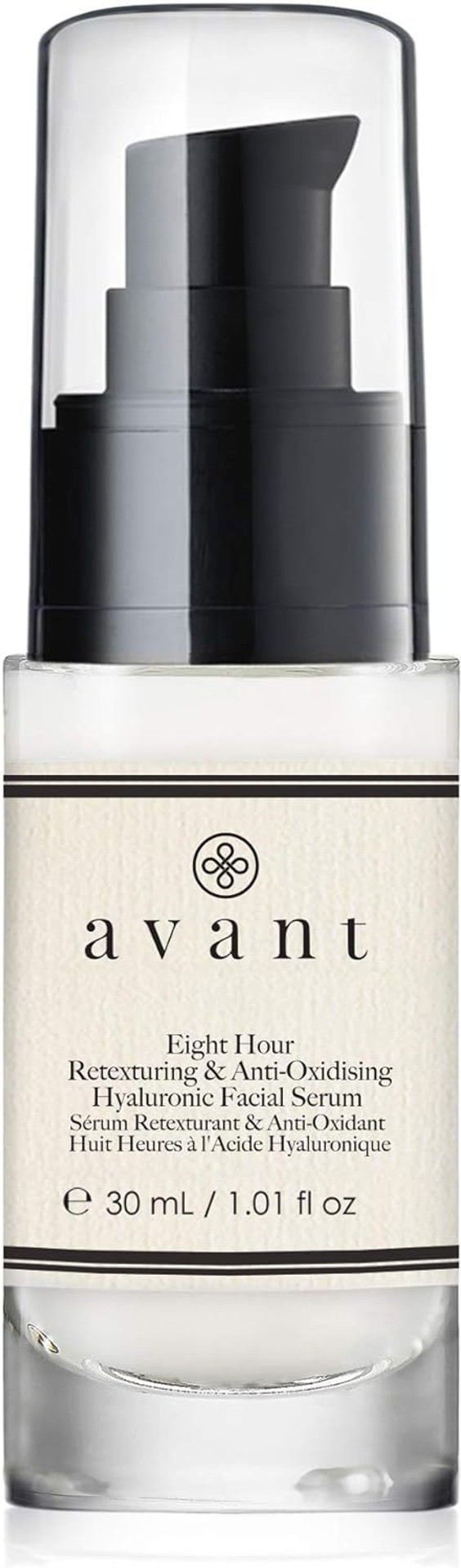 Avant | Hyaluronic Acid Face Serum | Works Against Ageing, Dark Spots & Hydrates | Eight-hour Anti-Oxidising & Retexturing Hyaluronic Facial Serum | 1x30ml