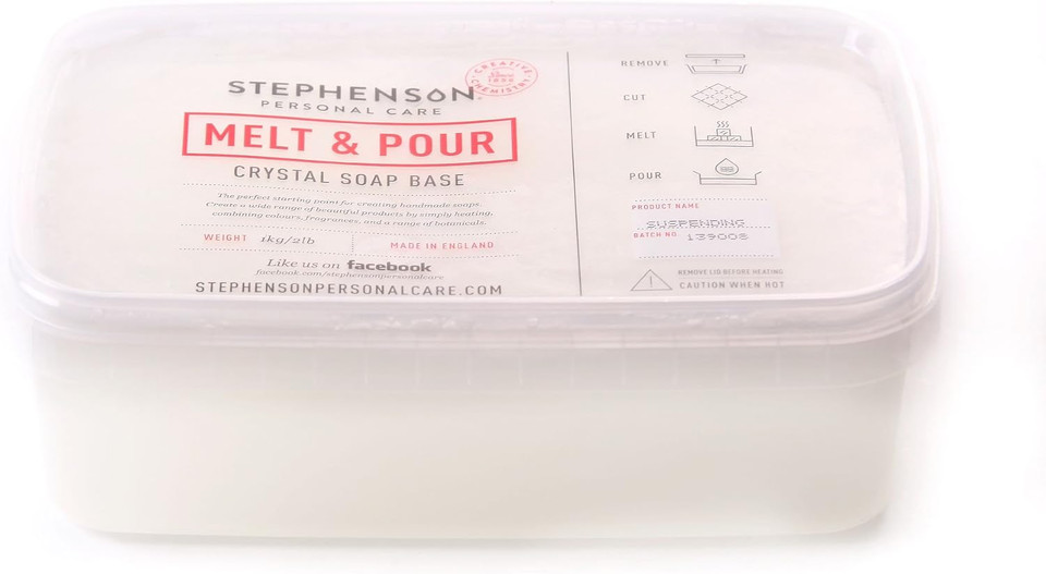 Stephenson Melt and Pour Soap Base Suspension - 1Kg