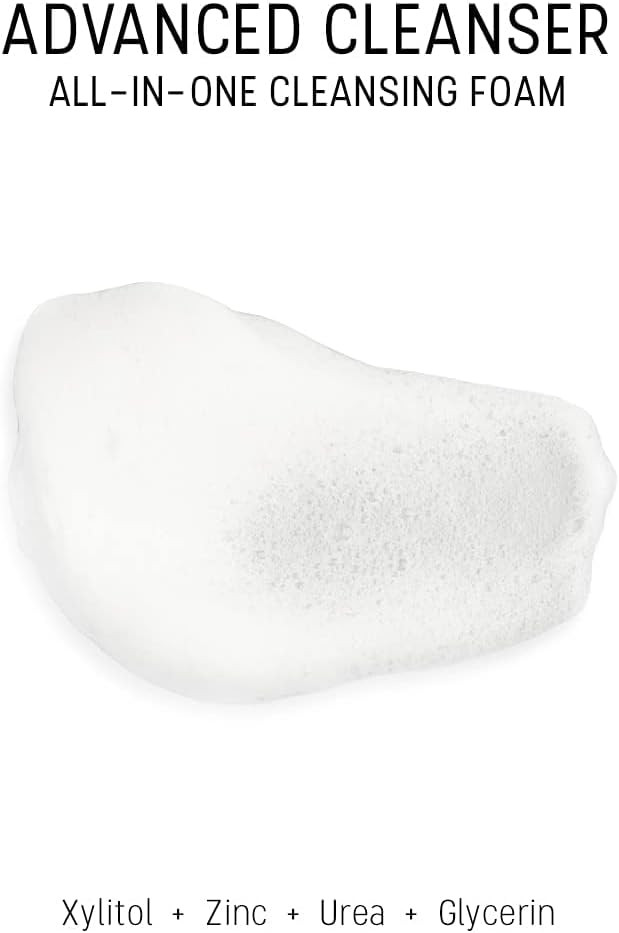 Dermaceutic Advanced Cleanser - Expert Cleansing Foam for effective make-up and sebum removal - Soft face wash - 150ml