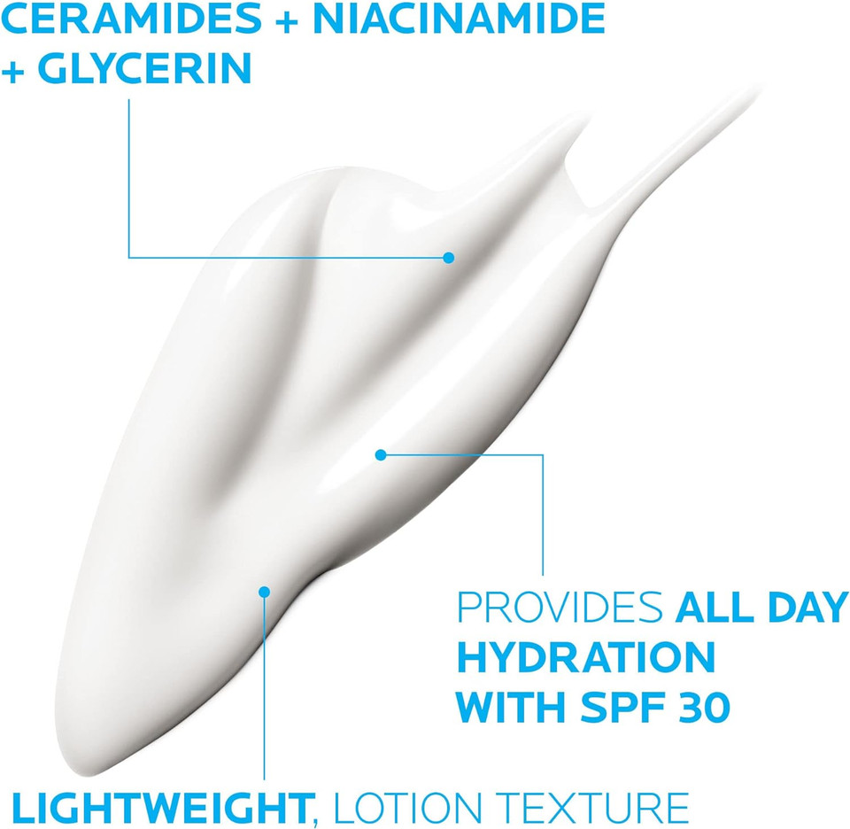 La Roche-Posay Toleriane Double Repair Moisturizer With Spf 30, 2.5 Fl. Oz