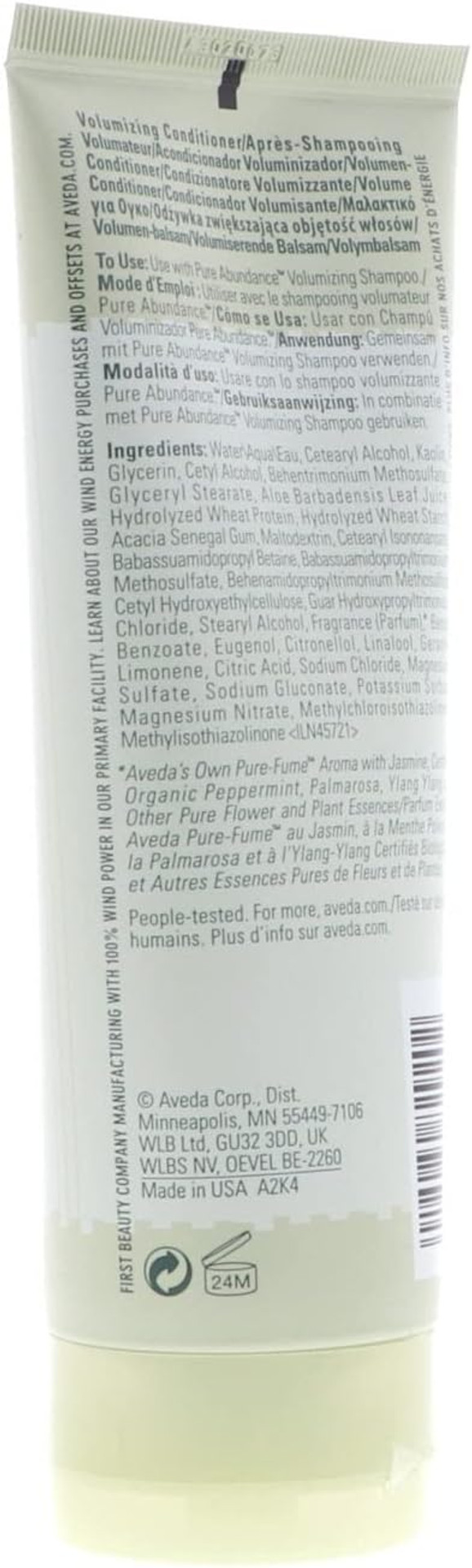Aveda Pure Abundance Volumizing Clay Conditioner 6.7 Oz (Pack Of 5)