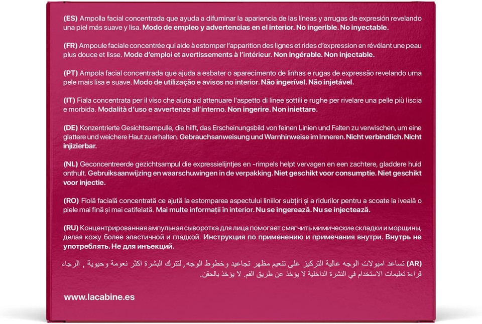 La Cabine Botulinum Effect 10 Ampoules of 2 ml,one color