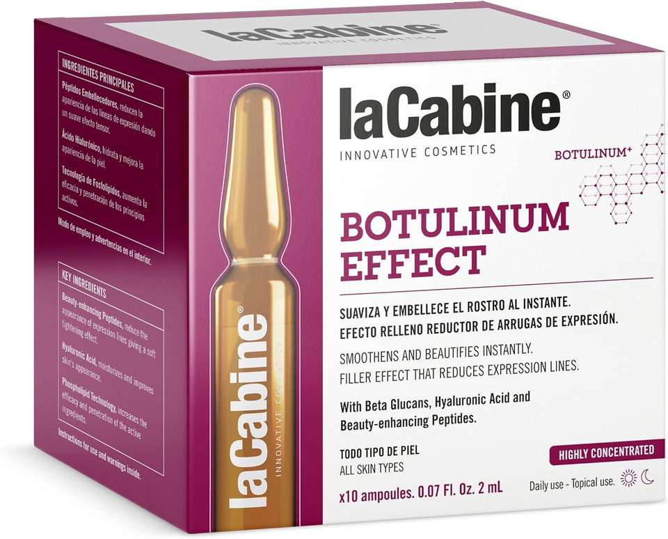 La Cabine Botulinum Effect 10 Ampoules of 2 ml,one color