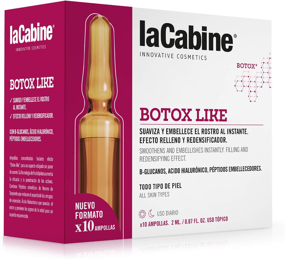 La Cabine Botulinum Effect 10 Ampoules of 2 ml,one color