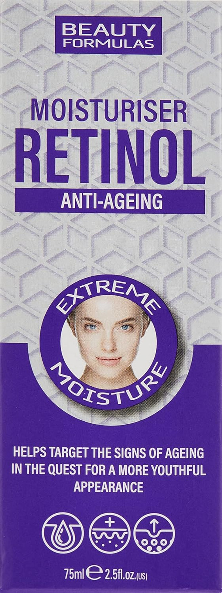 BEAUTY FORMULAS RETINOL 75ML MOISTURISER